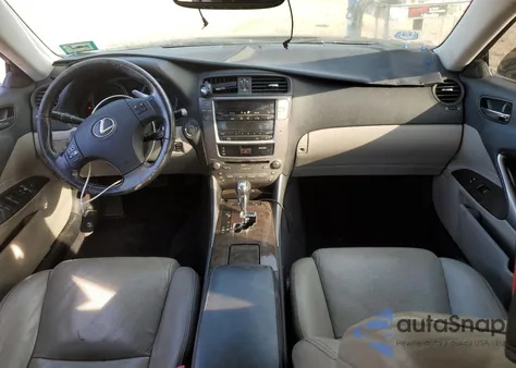 2010 Lexus Is 250 from USA, damaged, VIN JTHCF5C25A2032646